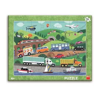 DOPRAVNÍ PROSTŘEDKY 40 deskové Puzzle