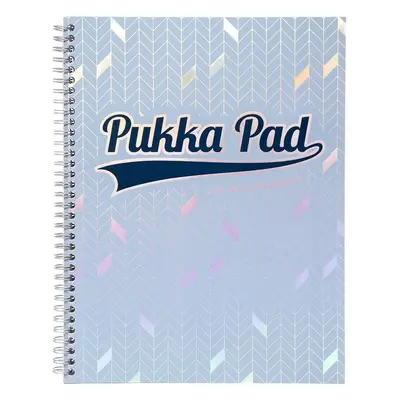 Pukka Pad spirálový blok GLEE Jotta A4+, papír 80g, 100listů, světle modrý, linkovaný