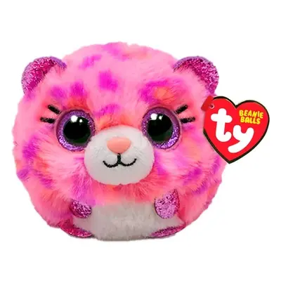 Ty Beanie Balls TOPAZ - pink leopard (6)