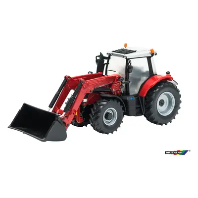 Britains Model traktor s čelním nakladačem Massey Ferguson 6616 1:32 21,5 cm