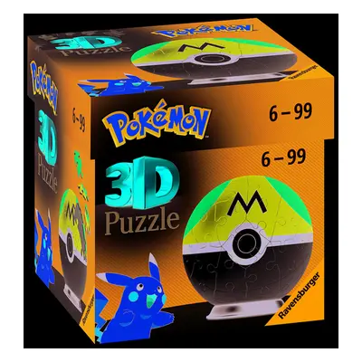 Puzzle-Ball Pokémon: Master Ball 54 dílků