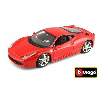 Bburago 1:24 Ferrari 458 Italia červená 18-26003