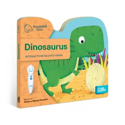 KČ Minikniha s výsekem Dinosaurus