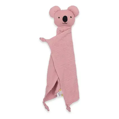 Usínáček mušelínový New Baby Koala pink