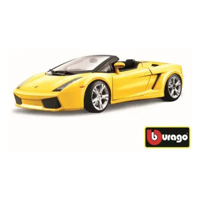 Bburago Lamborghini Gallardo Spyder metalíza žlutá 1:18