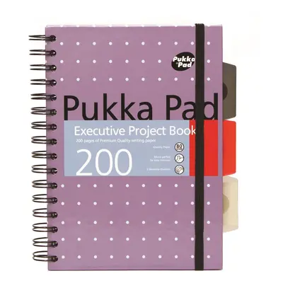 Pukka Pad projektový blok Metallic Executive A5, papír 80g, 100 listů MIX