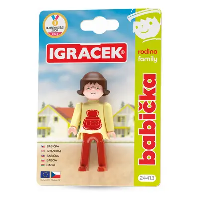 Igráček Rodina Babička - figurka