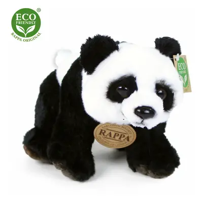 Plyšová panda sedící nebo stojící 22 cm, ECO-FRIENDLY