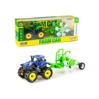 Traktor na setrvačník s přívěsem 25 cm