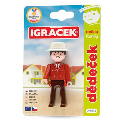 Igráček Rodina Dědeček - figurka