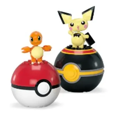 MEGA POKÉMON POKÉBALL - CHARMANDER A PICHU