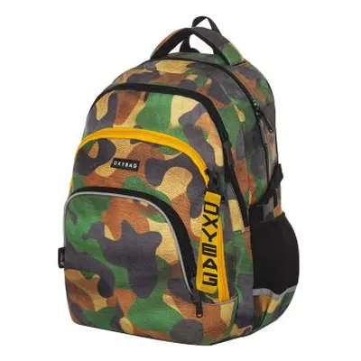 Studentský batoh OXY SCOOLER Camo