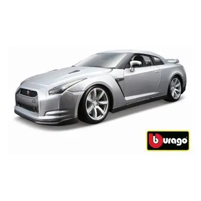 Bburago 1:18 2009 Nissan GT-R Metallic stříbrná 18-12079