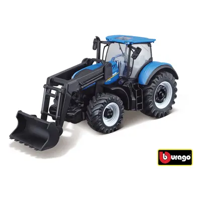 Bburago Farm Traktor New Holland s přední lžící 1:43