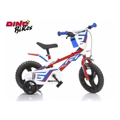 Dino Bikes Dětské kolo červené 12" 2021