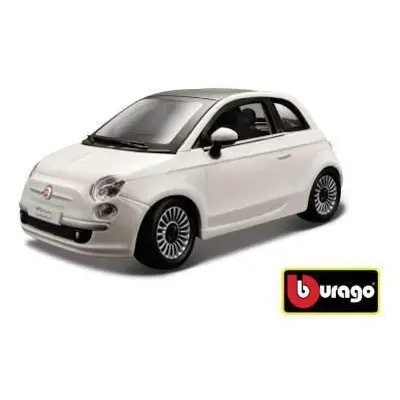 Bburago 1:24 Fiat 500 (2007) White