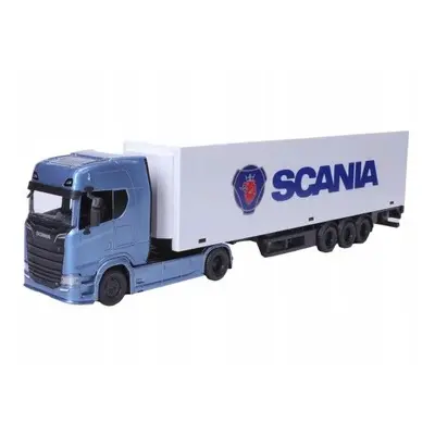 Bburago 1:43 Truck with trailer - Scania 770 S - White Trailer SCANIA