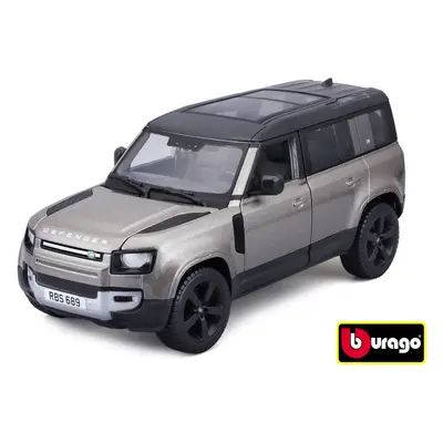 Bburago 1:24 Plus Land Rover Defender 110 Silver