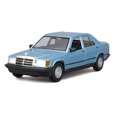 Bburago 1:24 Plus - 1987 Mercedes-Benz 190E - Diamond Blue