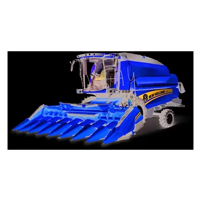 Bburago Farmland Kombajn na kukuřici New Holland TC5.90 - 18cm