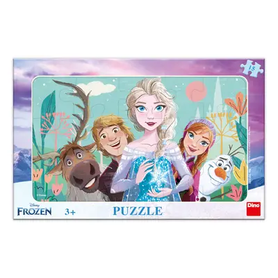 FROZEN: RODINA 15 deskové Puzzle