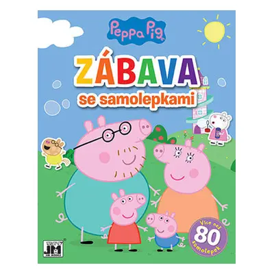 Zábava se samolepkami Prasátko Peppa