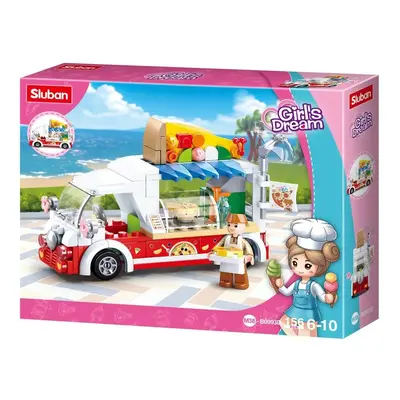 Sluban Girls Dream M38-B0993D Mobilní pizza stánek