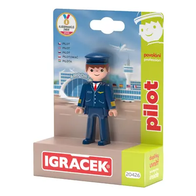 Igráček Pilot - figurka s příslušenstvím