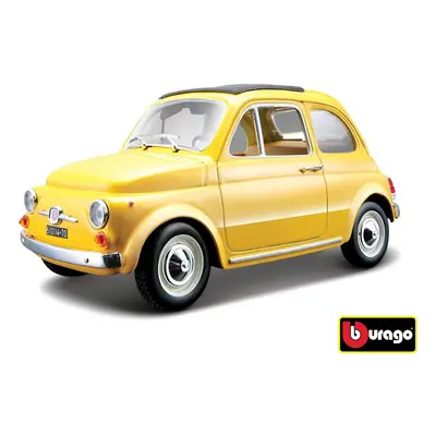 Bburago 1:24 Fiat 500 F 1965 žlutá 18-22098