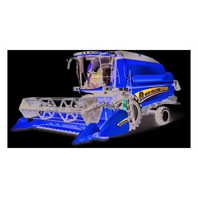 Bburago Farmland Kombajn na obilí New Holland TC5.90 - 18cm