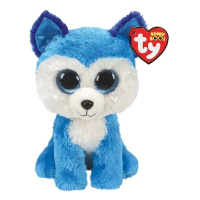 BEANIE BOOS PRINCE, 15 cm - modrý husky