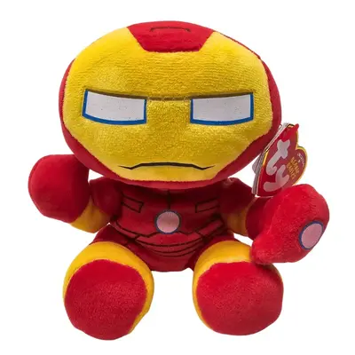 Beanie Babies SOFT Marvel IRON MAN, 15 cm (1)