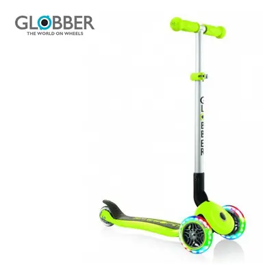 Globber Koloběžka Primo Foldable Lights Lime Green