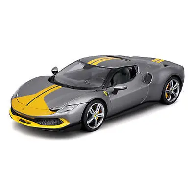 Bburago 1:18 Ferrari 296 GTB Assetto Fiorano - Gray