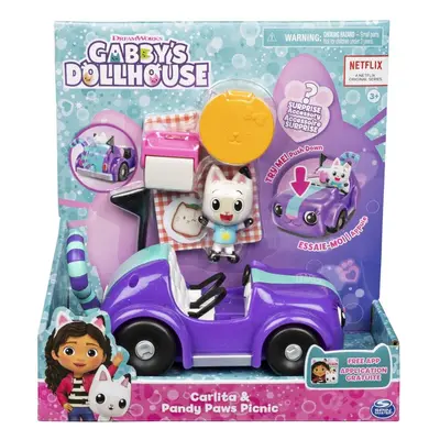 GABBY'S DOLLHOUSE VOZIDLO S FIGURKOU