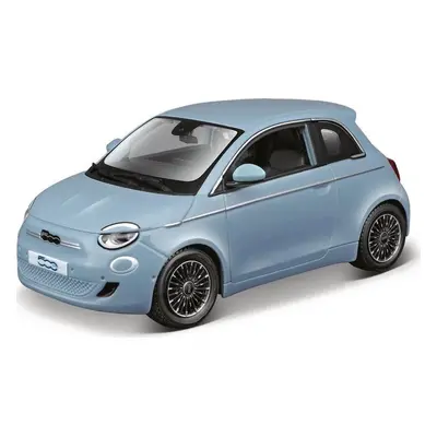 Bburago 1:24 Plus - Fiat 500e (2023) - Blue