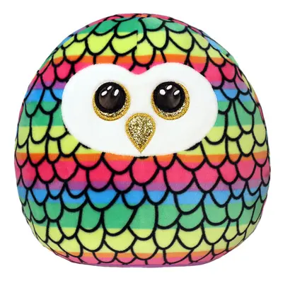 Ty Squish-a-Boos OWEN, 22 cm - multicolor owl (1)