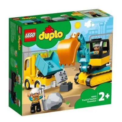 LEGO DUPLO 10931 Town Náklaďák a pásový bagr