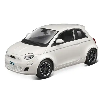 Bburago 1:24 Plus - Fiat 500e (2023) - white