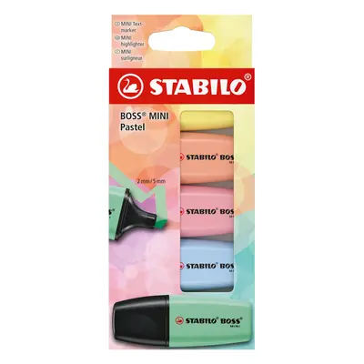 STABILO BOSS MINI Pastel 5 ks Sada