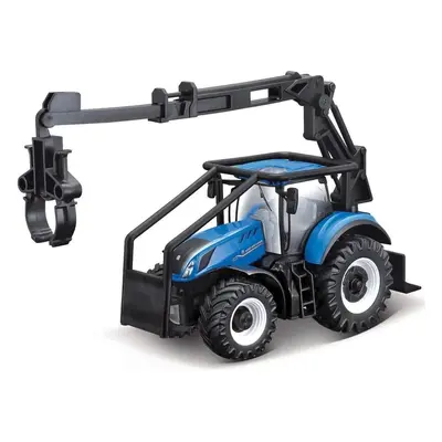 Bburago Farm Traktor 10cm New Holland T7.315 HD - lesní traktor