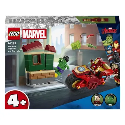 LEGO® Marvel 76287 Iron Man s motorkou a Hulk