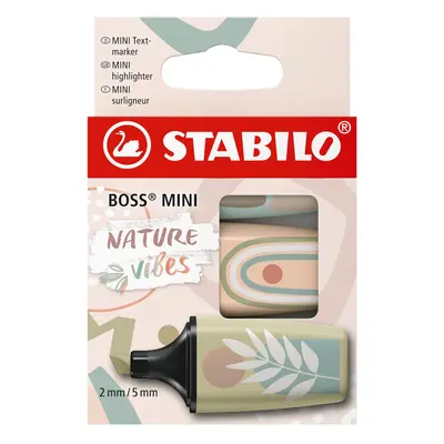 STABILO BOSS MINI Naturevibes 3 ks Sada