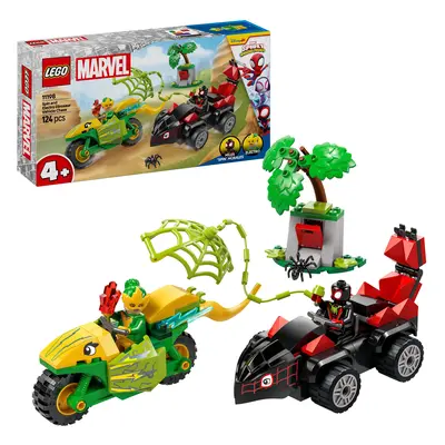 LEGO® Marvel Spidey a jeho úžasní přátelé 11198 Spin, Electro a honička s dinosauřím vozidlem