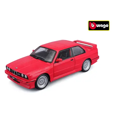 Bburago 1:24 Plus BMW 3 Series M3 1988 Red