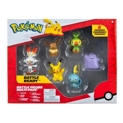 Pokemon sada 6 figurek