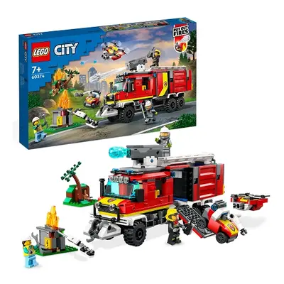 LEGO® City 60374 Velitelský vůz hasičů