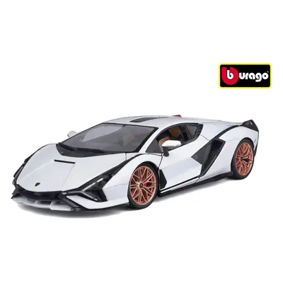 Bburago 1:18 TOP Lamborghini Sián FKP 37 White/Black