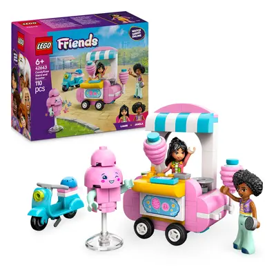 LEGO® Friends 42643 Stánek s cukrovou vatou a skútr