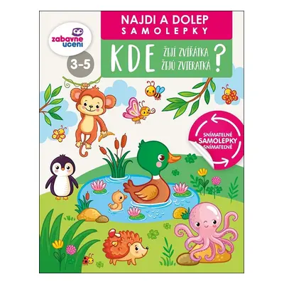 Najdi a dolep - Kde žijí zvířátka